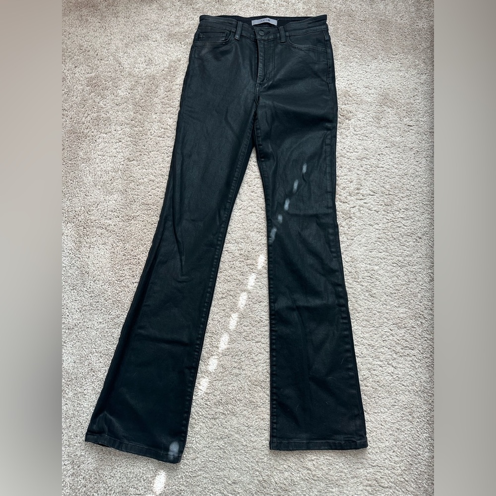 Joe's Coated High Waist Bootcut Jeans